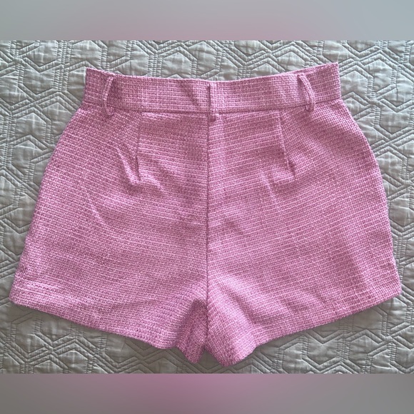 Lillet x Emily in Paris outfit season 4 pink tweed short red blouse wool Beret M - Picture 15 of 16